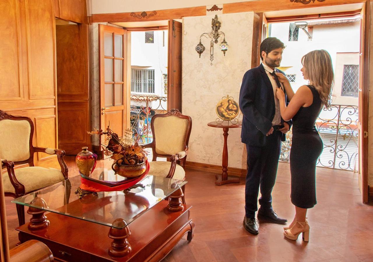 Hotel Boutique Casa Ruth En Cuenca Eksteriør billede