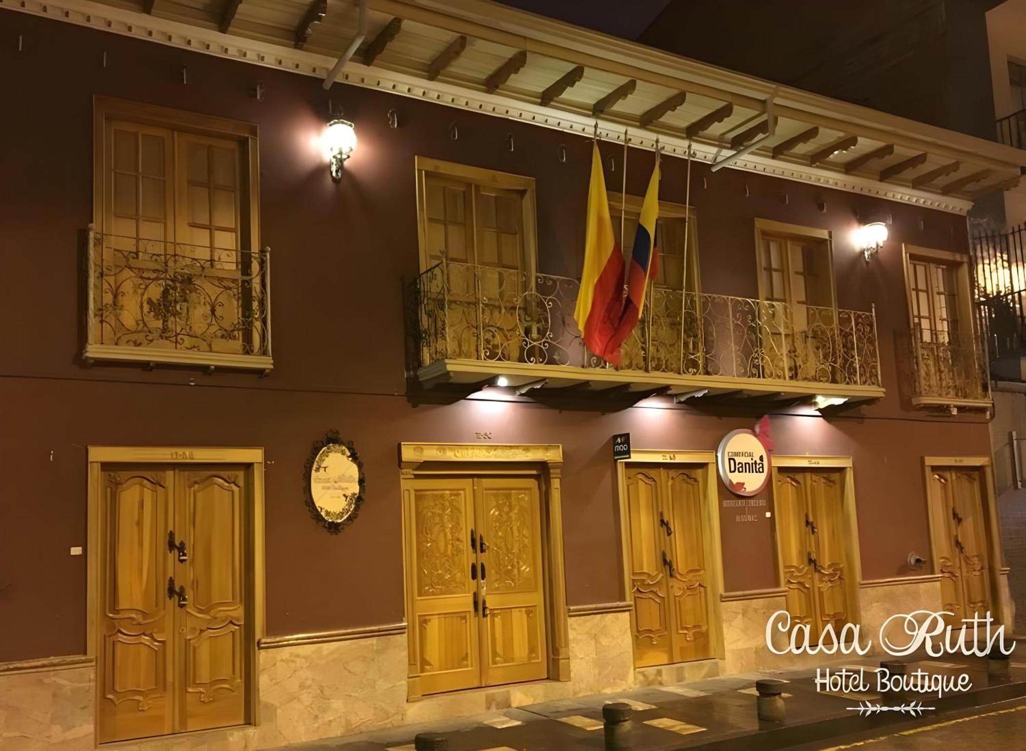Hotel Boutique Casa Ruth En Cuenca Eksteriør billede